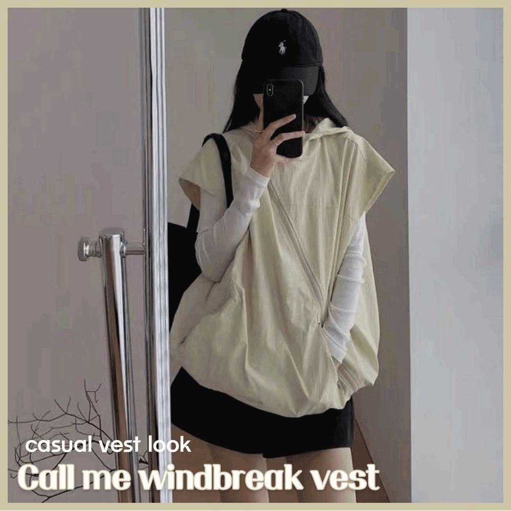Call me windbreak vest